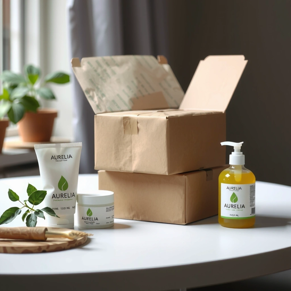 International shipping and global reach of AURELIA wellness products