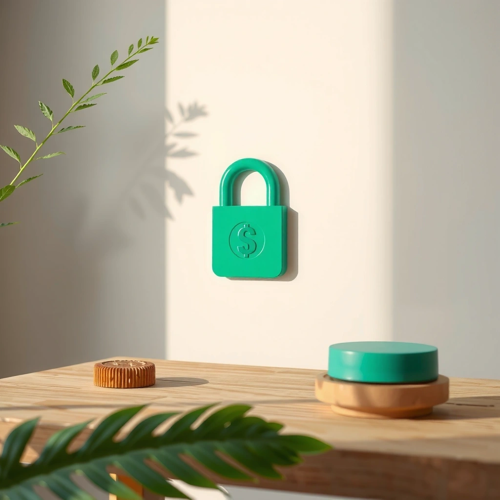 Secure shopping icon